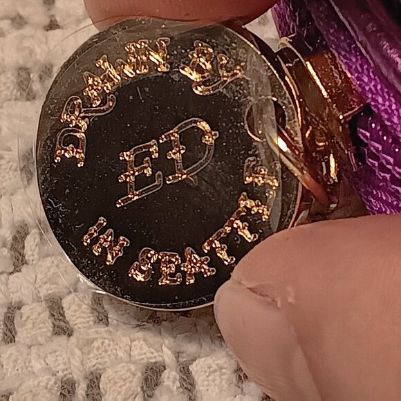 Ed Hardy by Christian Audigier tiger faces multicolor PVC make up pouch - Picture 8 of 14